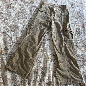 Khaki Cargo Pants with tons of details